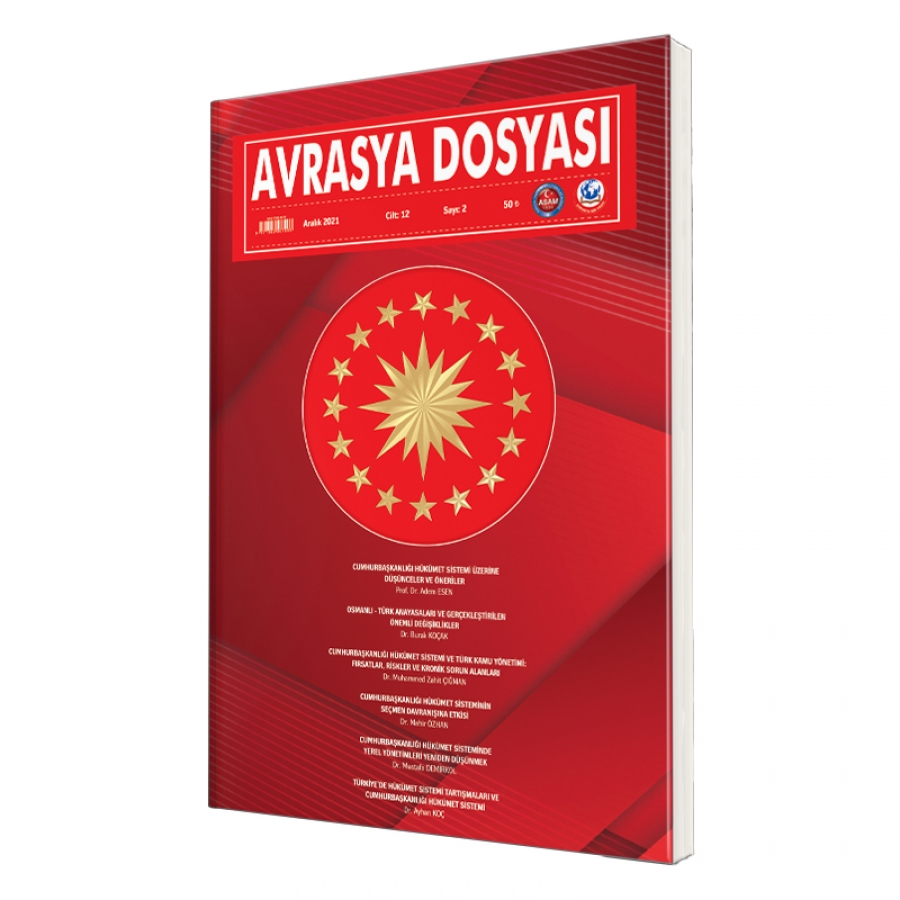 Avrasya Dosyası Cilt:12 Sayı:2